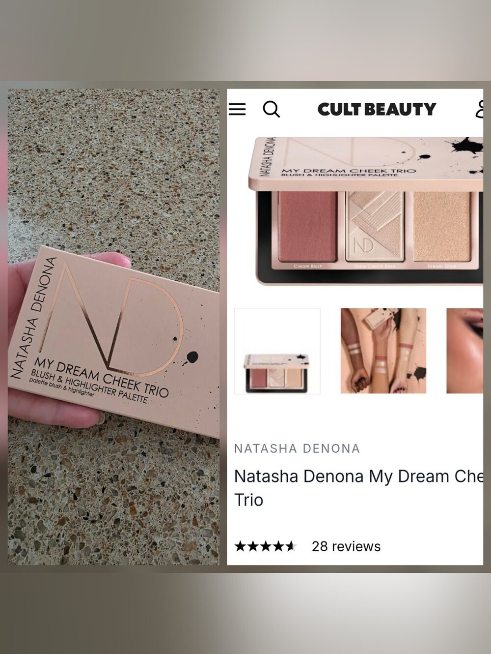 Natasha Denona My Dream Trio